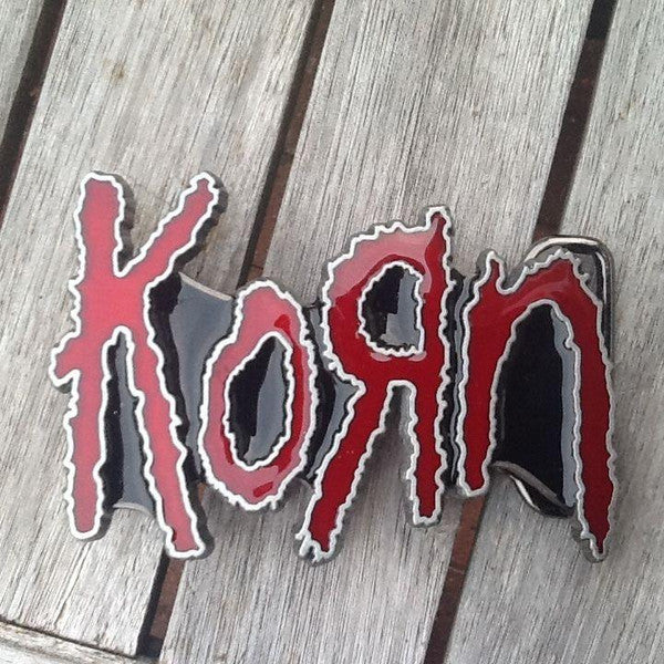 Korn Heavy Metal Belt Buckle